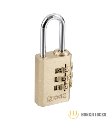 hongjilock 54*21*10 Hardened steel  3 dial combination Lock