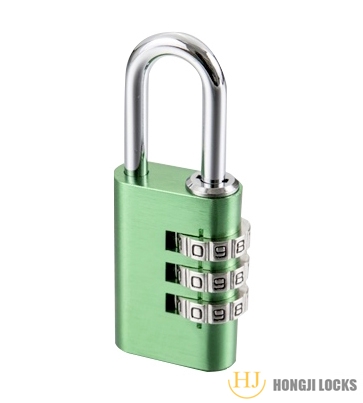 hongjilock green Aluminum 3 dial combination lockers