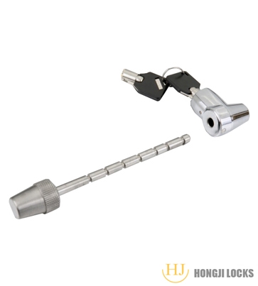 Stainless steel hitch pin lock, rod locks