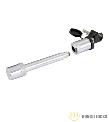 Trailer Hitch Lock, 5/8-Inch Pin Diameter, Fits 3-Inch Receiver