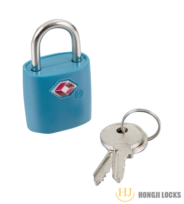 41*25*15.5 Small Mini Durable ABS Brass Body Individually Keyed Luggage Padlock